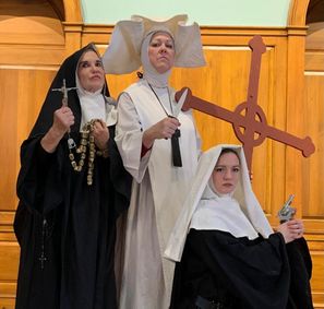 Immaculate Deception/and then there were NUN show poster