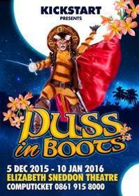 Puss in Boots show poster