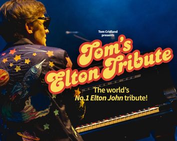 Tom's Elton Tribute show poster