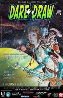 Dare2Draw with Carl Potts! (NYC-Comic Books)