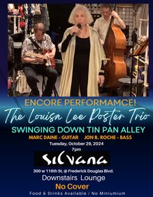 Louisa Lee Poster Swinging Down Tin Pan Alley show poster