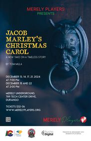 Jacob Marley's Christmas Carol show poster