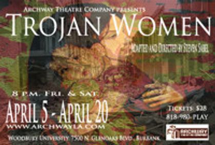 Trojan Women show poster