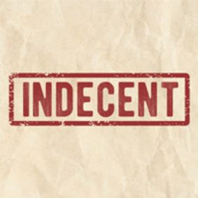 Indecent show poster