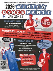 2026 Winter Dance Party show poster