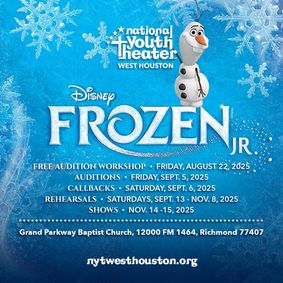 Frozen Jr. show poster
