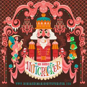 Bob Baker's Nutcracker show poster