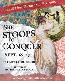 She Stoops To Conquer show poster