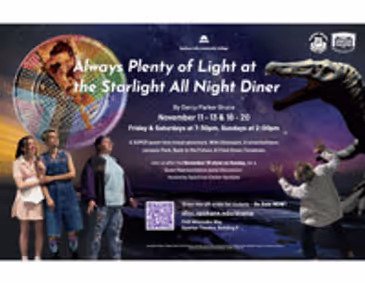 Always Plenty of Light at the Starlight All Night Diner show poster
