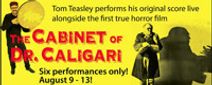 The Cabinet of Dr. Caligari, featuring live music by Tom Teasley
