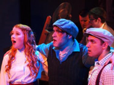 Disney's Newsies show poster