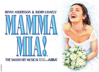 Mamma Mia! show poster