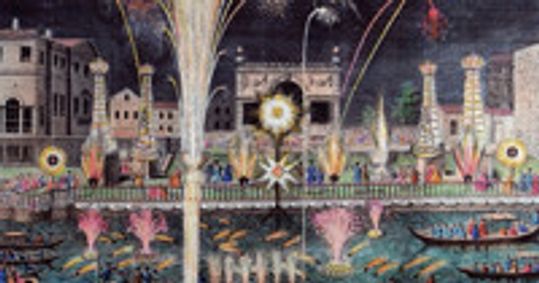 Baroque Fireworks show poster