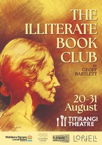 The Illiterate Book Club show poster
