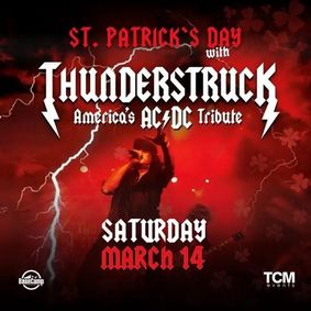 America's 1 AC DC Tribute Show Thunderstruck Live! show poster