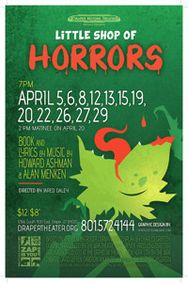 Little Shop of Horrors show poster