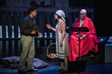 Both Eyes Open a hybrid Opera Theater Work show poster