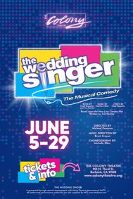 The Wedding Singer: The Musical Comedy show poster