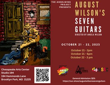 August Wilson's Seven Guitars show poster