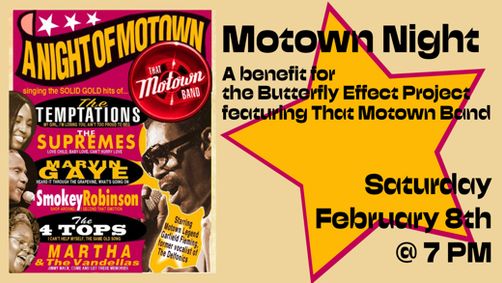 Motown Night show poster