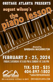 The Piano Lesson show poster