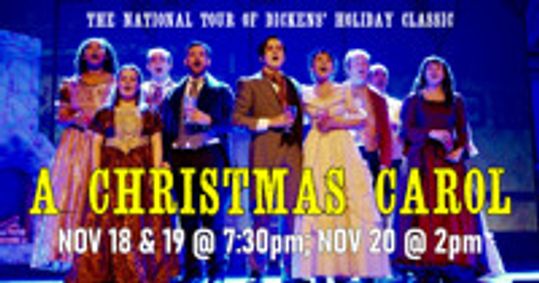 A Christmas Carol show poster