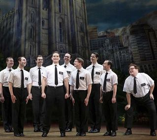 The Book Of Mormon show poster