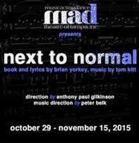 Next to Normal show poster