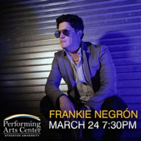 Frankie Negrón show poster