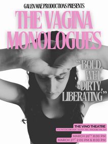 The Vagina Monologues show poster