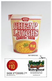 The Cheap Laughs Comedy Show! show poster