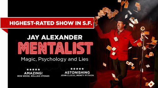 An Evening with a Mentalist: Jay Alexander's Mind Tricks Live show poster