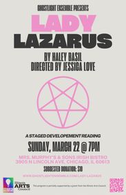 Lady Lazarus show poster