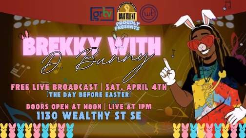 BREKKY WITH D. BUNNY show poster