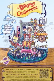 The Drowsy Chaperone show poster