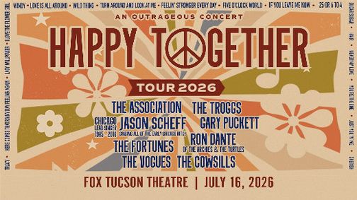 Happy Together Tour show poster