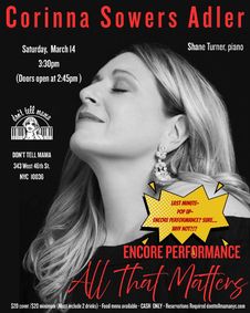 Corinna Sowers Adler: All That Matters show poster