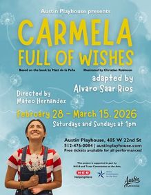Carmela Full of Wishes show poster