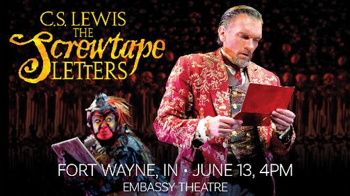 C.S. Lewis' The Screwtape Letters show poster