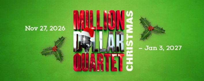 Million Dollar Quartet Christmas show poster