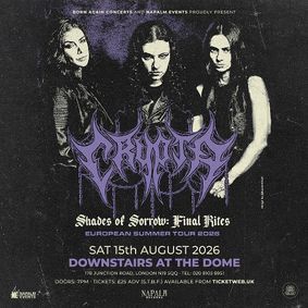 CRYPTA downstairs at The Dome - London show poster