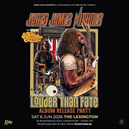 JARED JAMES NICHOLS at The Lexington - London