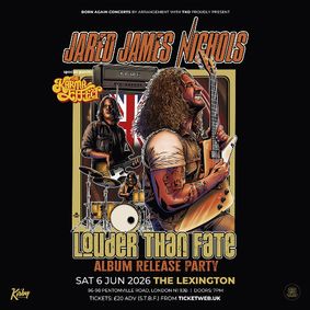 JARED JAMES NICHOLS at The Lexington - London show poster