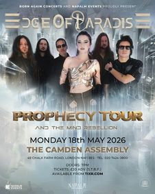 EDGE OF PARADISE at The Camden Assembly - London show poster