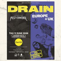 DRAIN at EartH Hall - London // Venue Upgrade