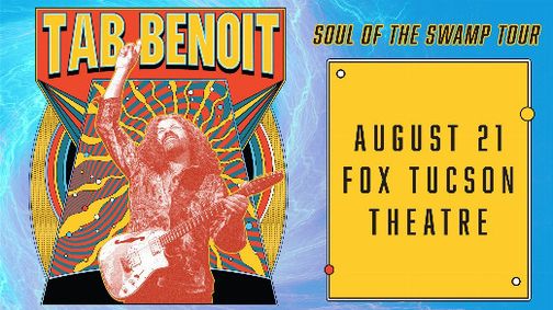 Tab Benoit: Soul of the Swamp Tour show poster