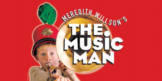Meredith Willson's The Music Man show poster
