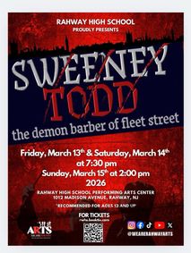 Sweeney Todd: The Demon Barber of Fleet Street Student Edition show poster