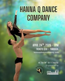 Hanna Q Dance Company Performance show poster