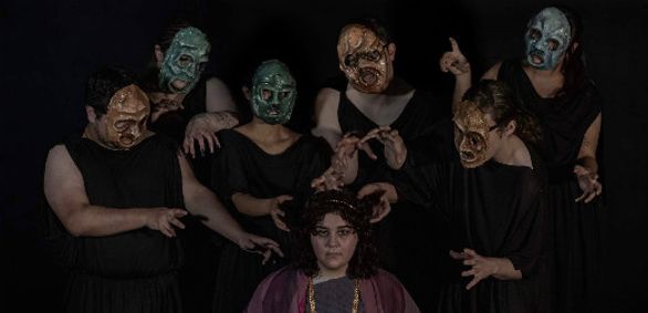 Antigone show poster